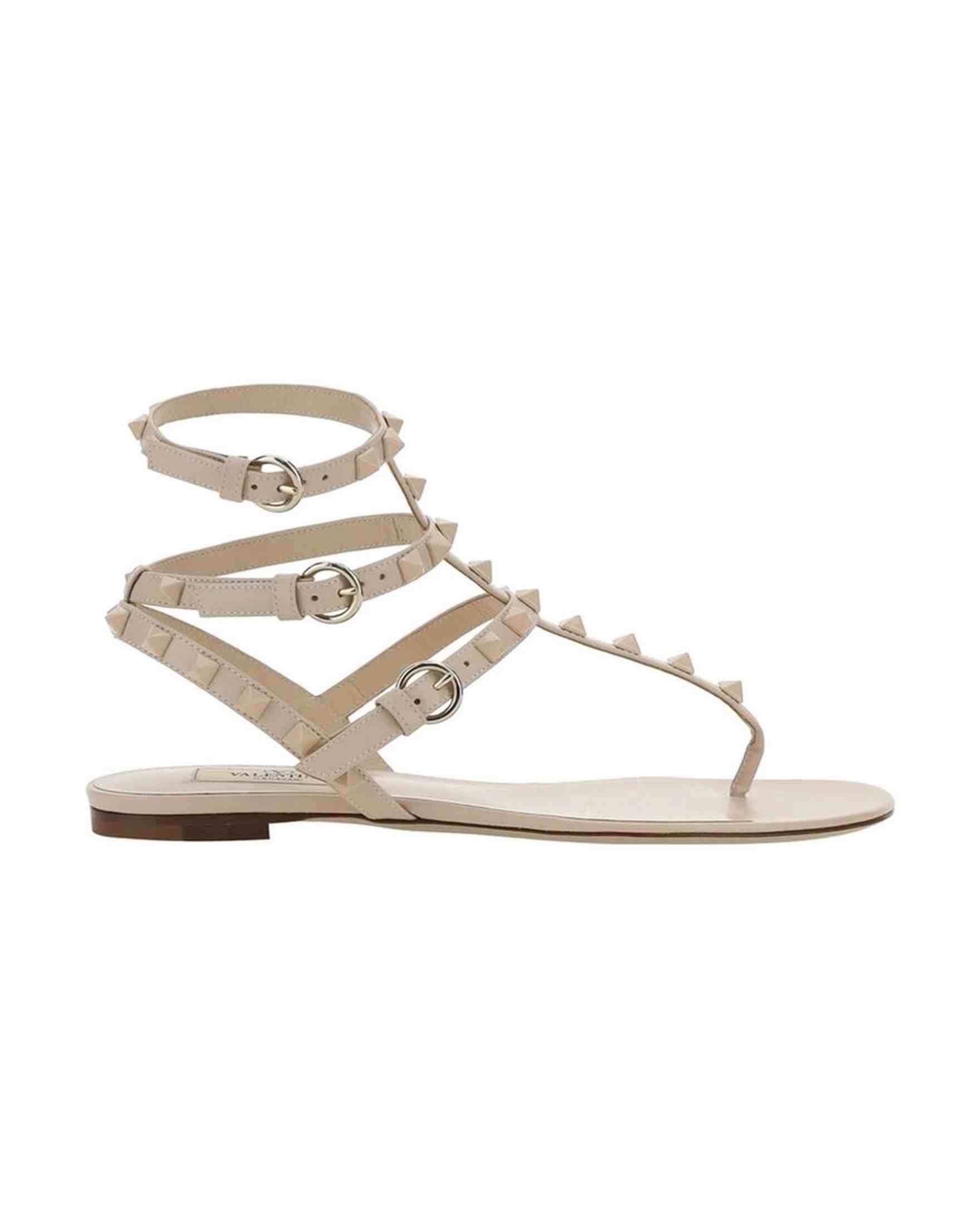 Valentino Garavani Rockstud Flip Flop Sandals Glam Steals