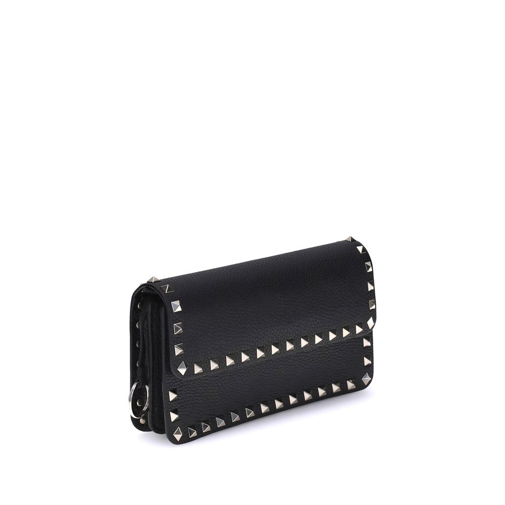 Valentino Garavani Rockstud Pochette With Chain