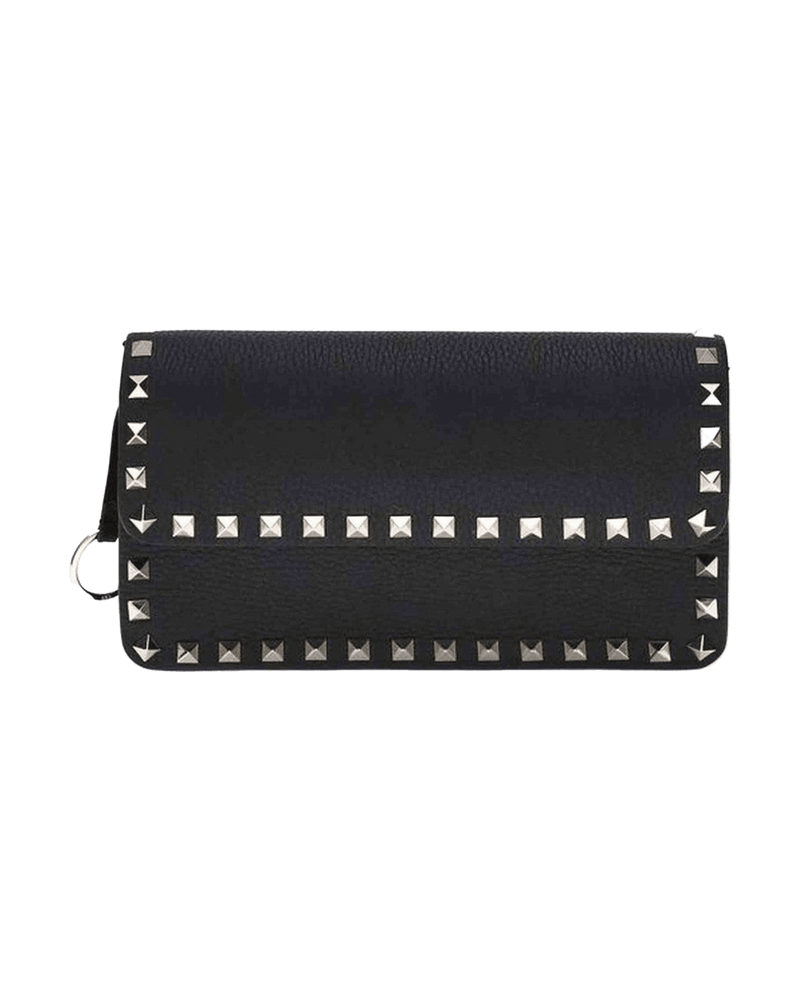 Valentino Garavani Rockstud Pochette With Chain Glam Steals
