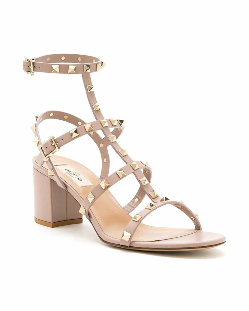 Valentino Garavani Rockstud Sandals with 60mm Straps Glam Steals