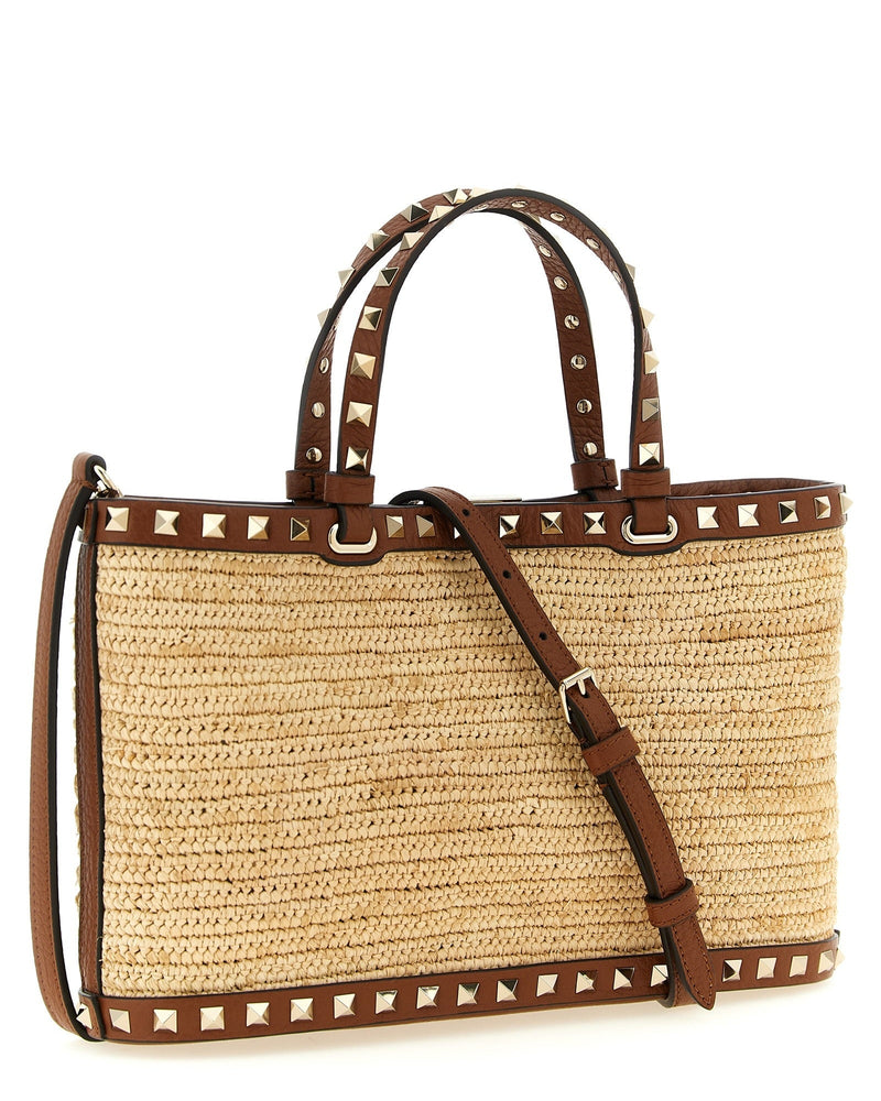 Valentino Garavani Rockstud Small Shopping Bag Glam Steals
