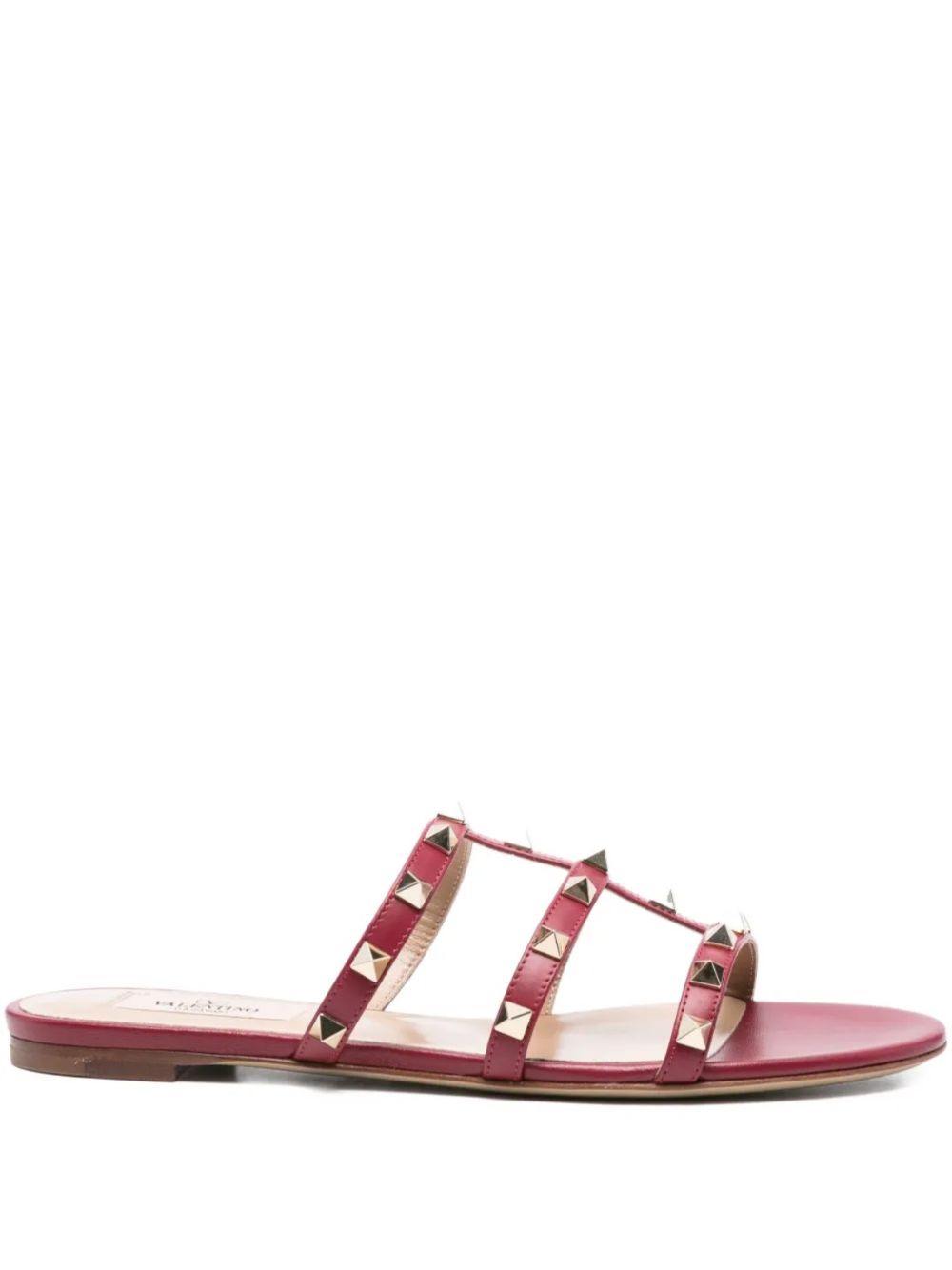 Valentino Garavani Rockstud Three Strap Sandals Glam Steals