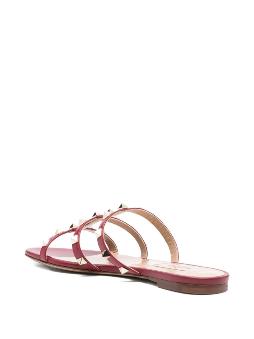 Valentino Garavani Rockstud Three Strap Sandals Glam Steals