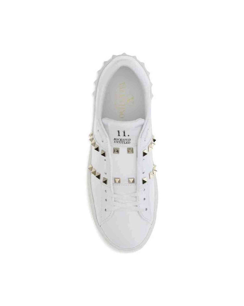 Valentino Garavani Rockstud Untitled Flatform Sneakers Glam Steals