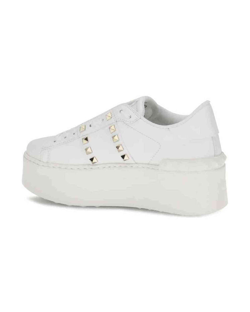 Valentino Garavani Rockstud Untitled Flatform Sneakers Glam Steals