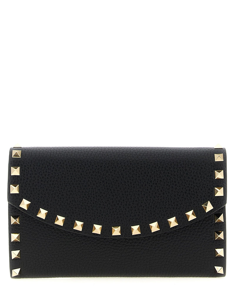 Valentino Garavani Rockstud Wallet On Chain Glam Steals