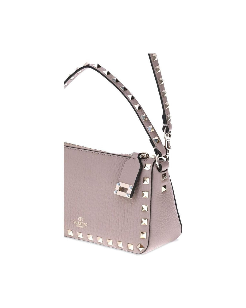Valentino Garavani Rockstud Zip Up Shoulder Bag Glam Steals