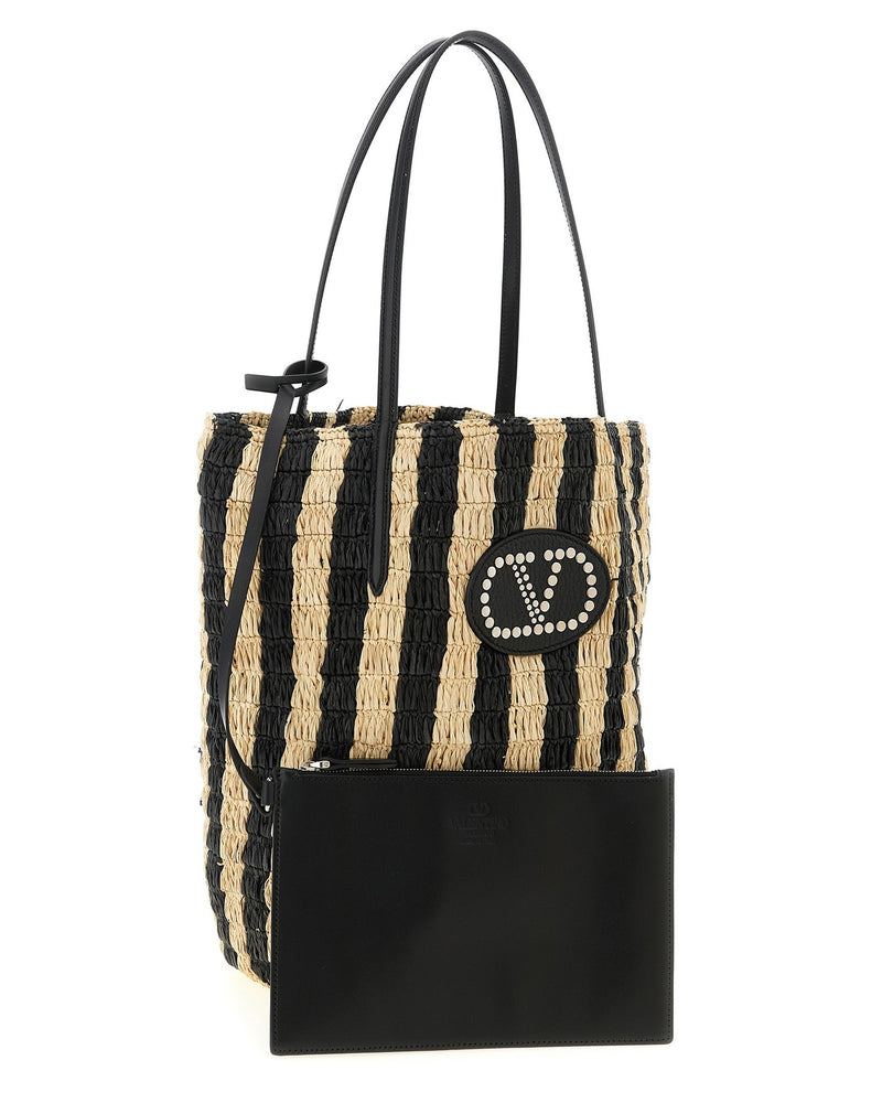 Valentino Garavani Shopping Raffia Glam Steals