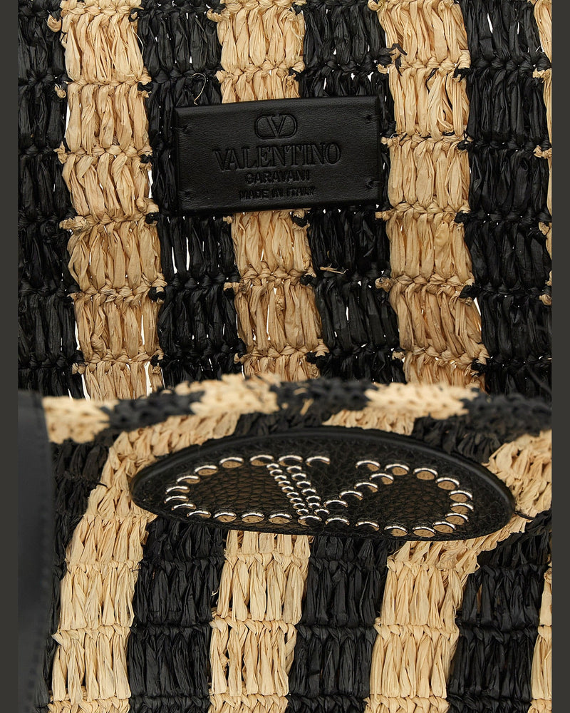Valentino Garavani Shopping Raffia Glam Steals