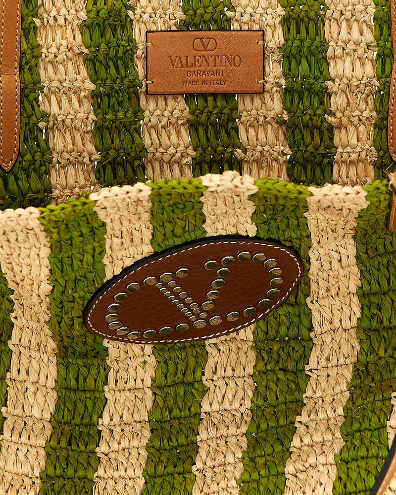 Valentino Garavani Shopping Raffia Glam Steals