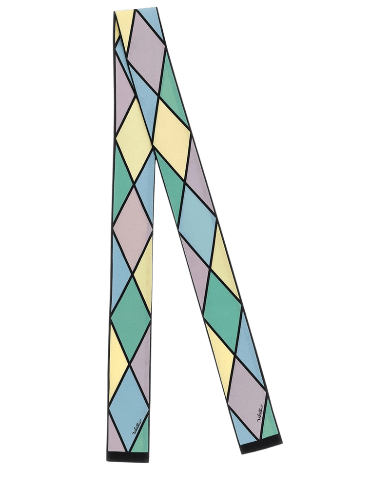 Valentino Garavani Silk Rhombelle Scarf in Multicolored Glam Steals