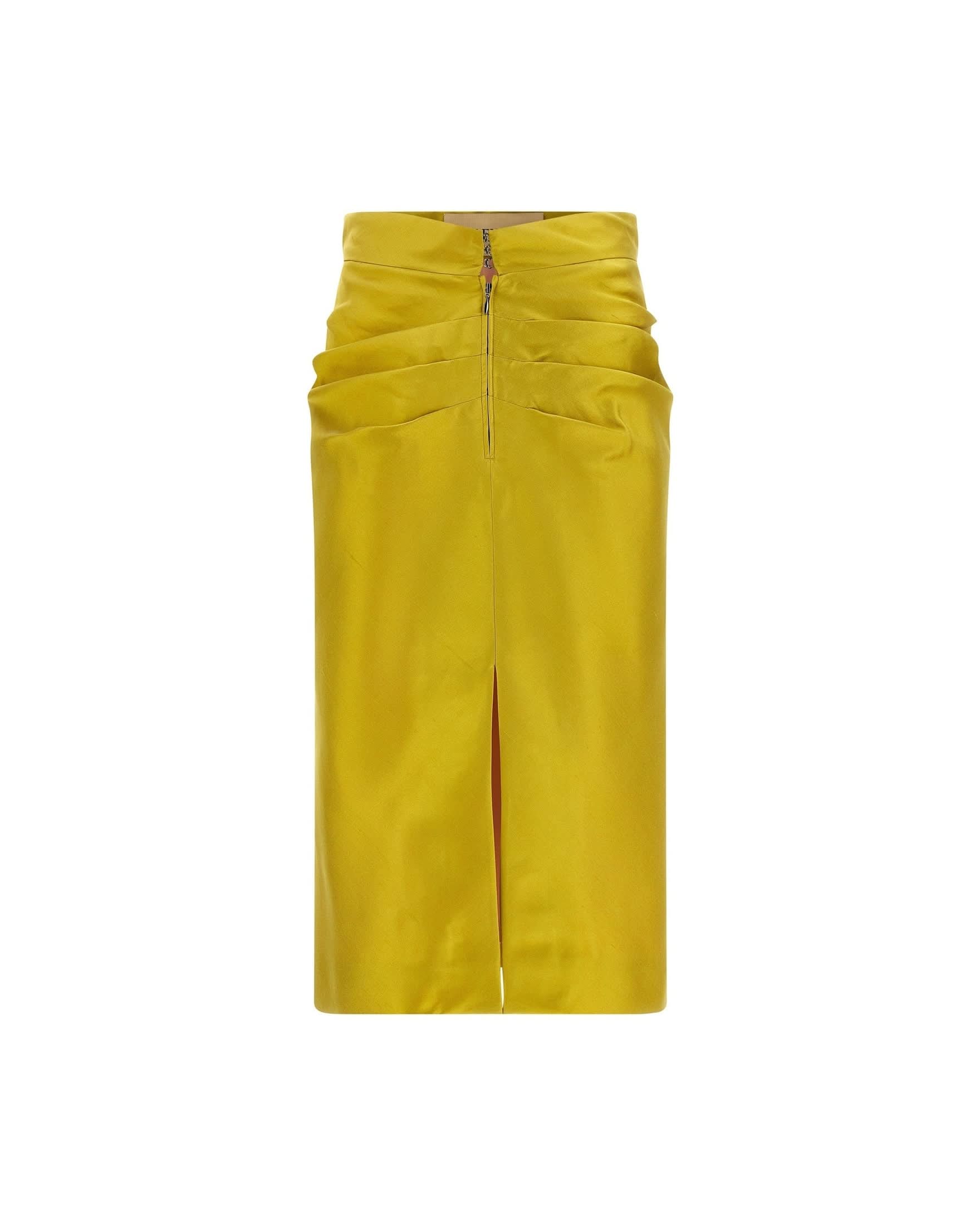 Valentino Garavani Silk Shantung Skirt Glam Steals