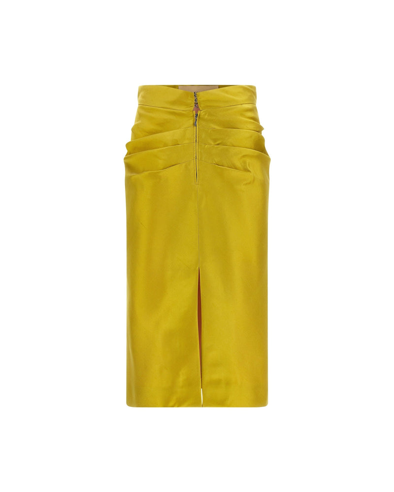 Valentino Garavani Silk Shantung Skirt Glam Steals