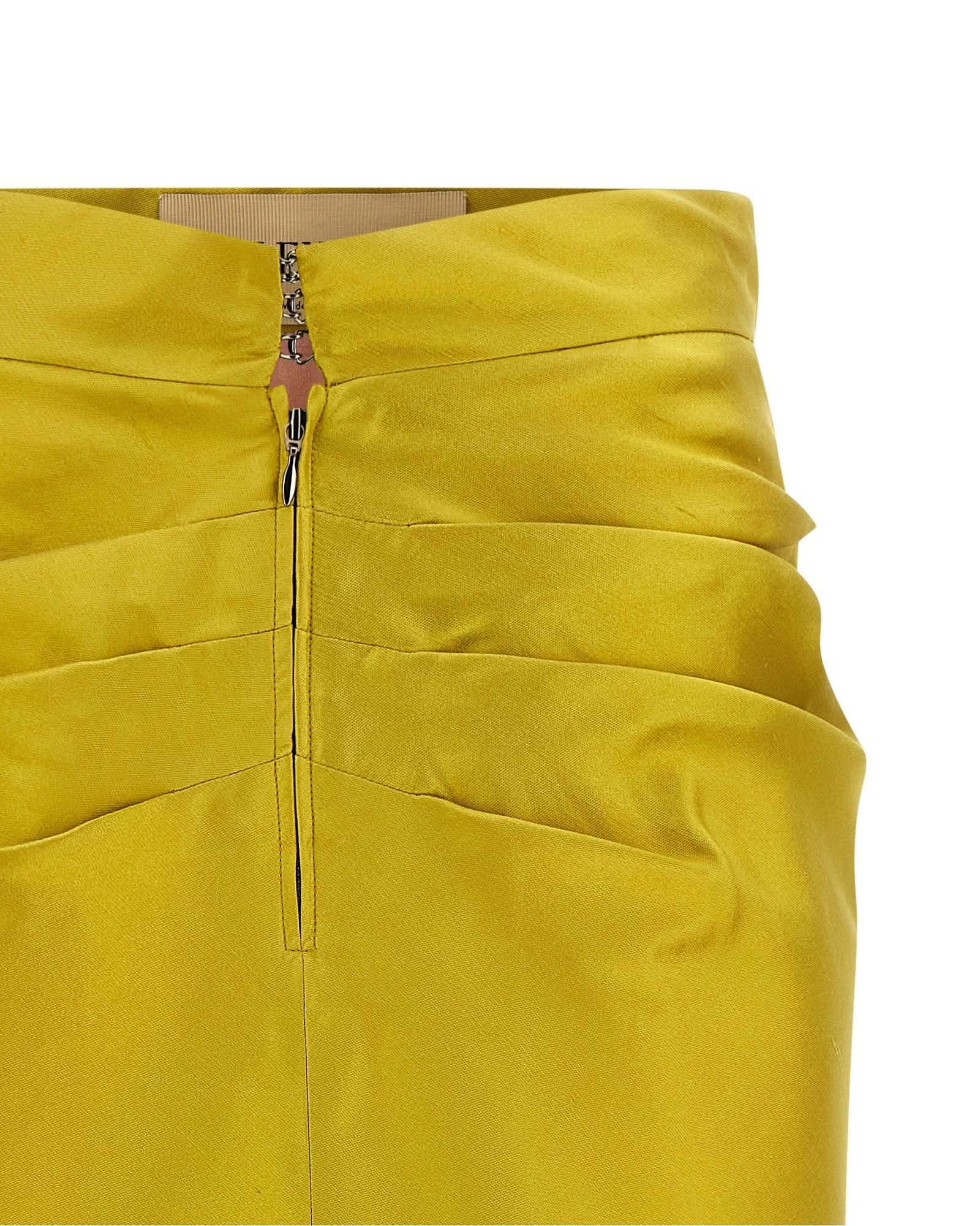Valentino Garavani Silk Shantung Skirt Glam Steals