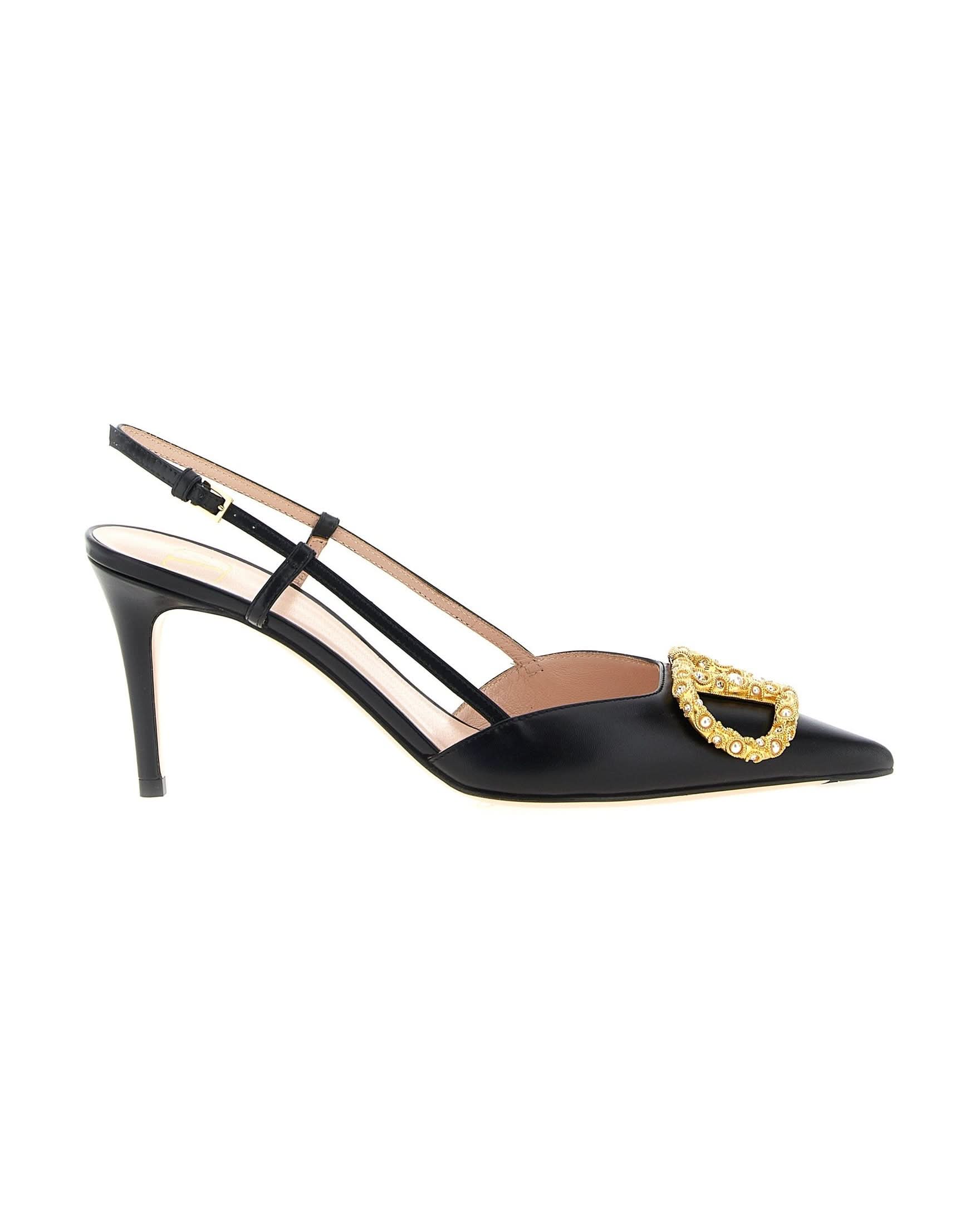 Valentino Garavani Slingback Vlogo Signature Pumps
