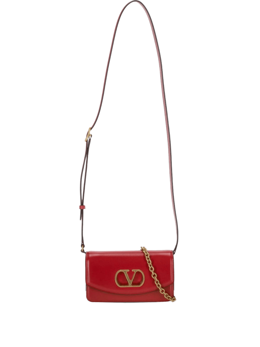 Valentino Garavani Vain Small Shoulder Bag in Shiny Calfskin Glam Steals