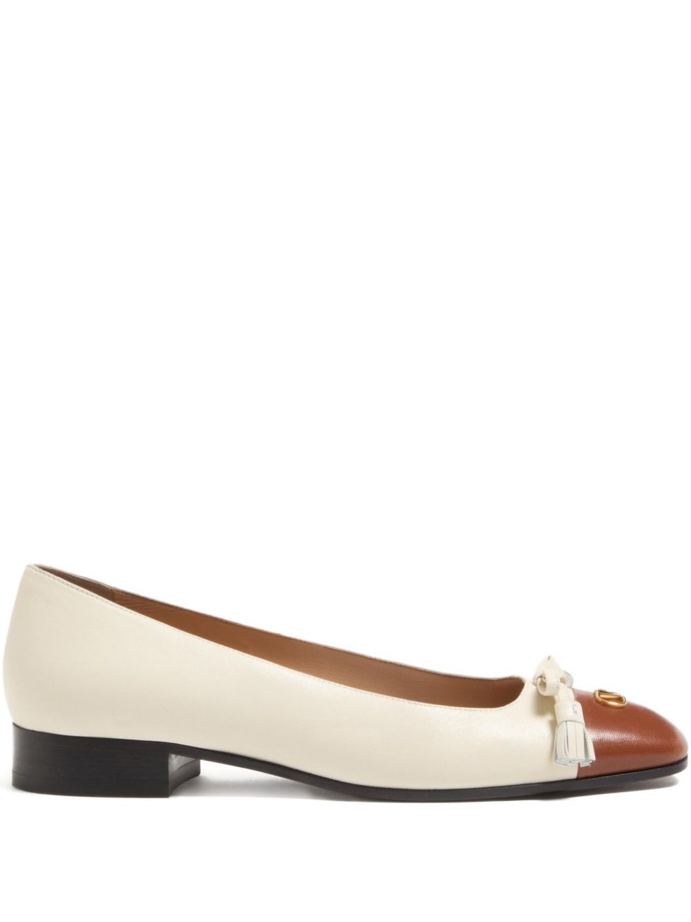 Valentino Garavani Valet Du Roi Ballerina in 25mm Kid Glam Steals
