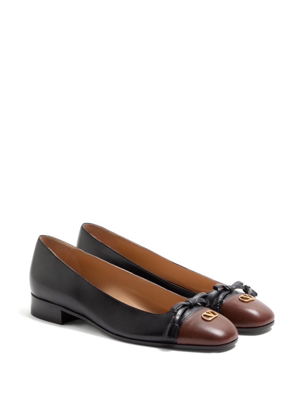 Valentino Garavani Valet Du Roi Ballerina in 25mm Kid Glam Steals