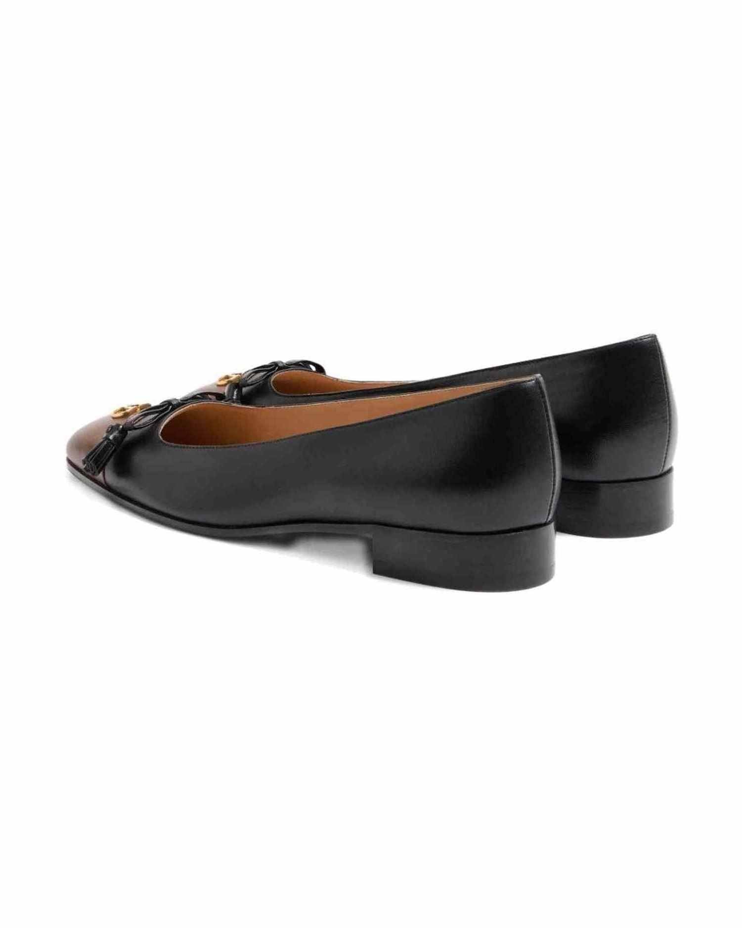 Valentino Garavani Valet Du Roi Ballerina in 25mm Kid Glam Steals