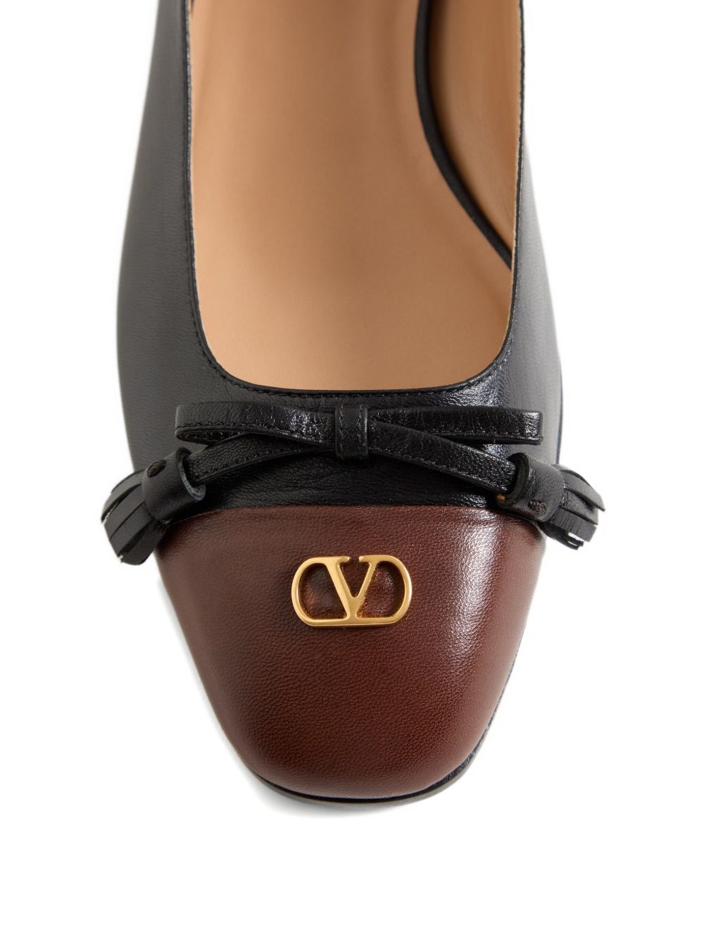Valentino Garavani Valet Du Roi Ballerina in 25mm Kid Glam Steals