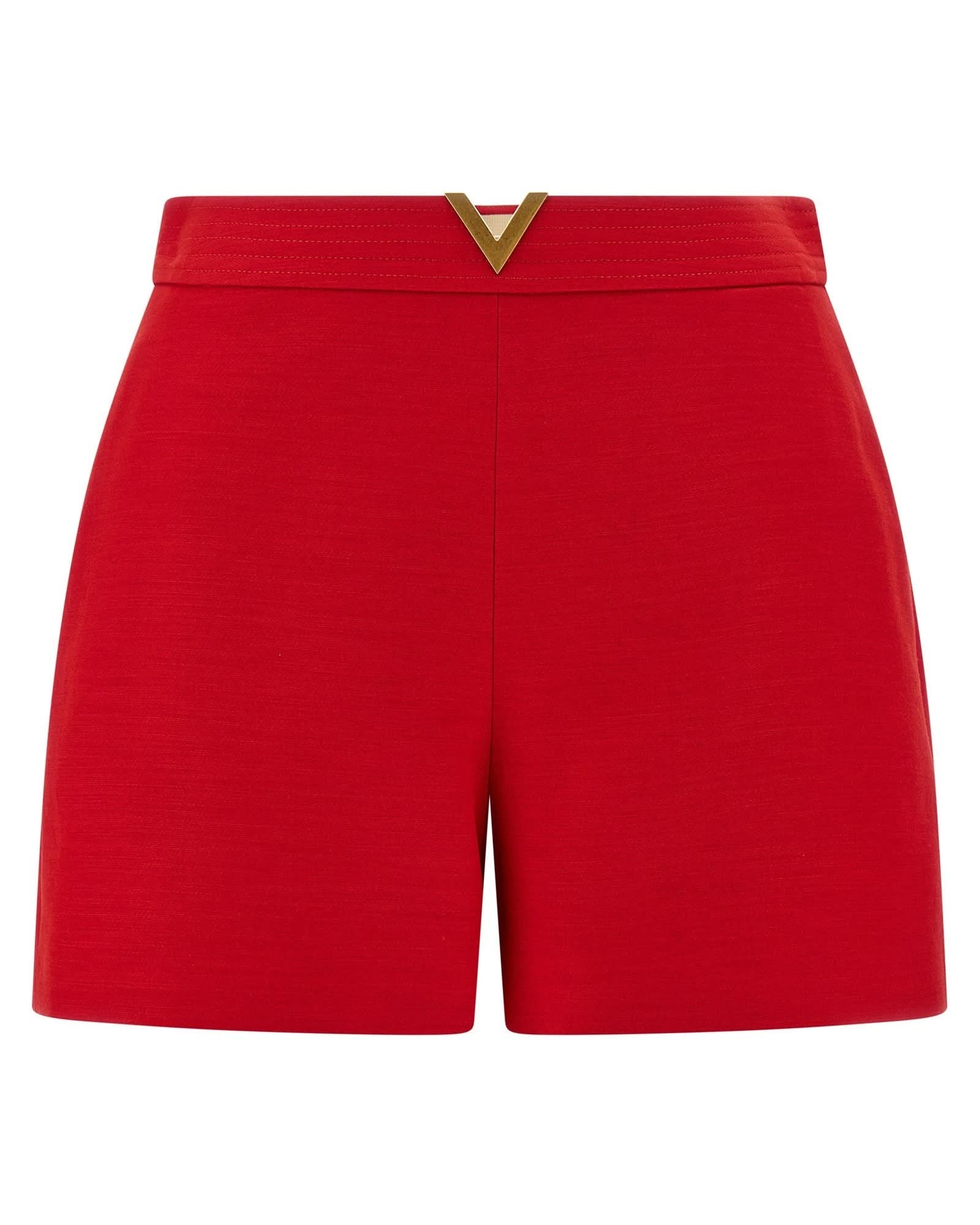 Valentino Garavani Vgold Shorts Glam Steals