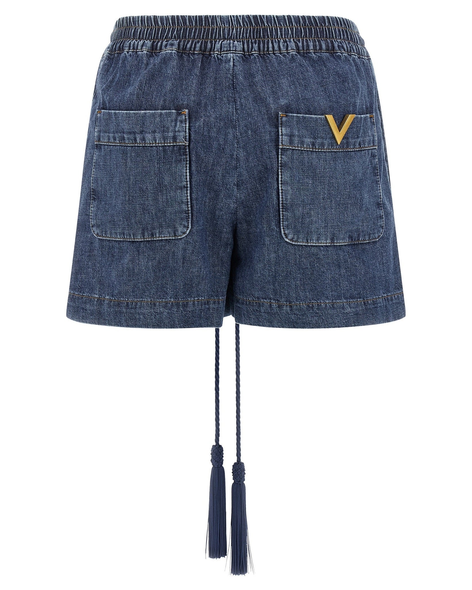 Valentino Garavani Vgold Shorts Glam Steals