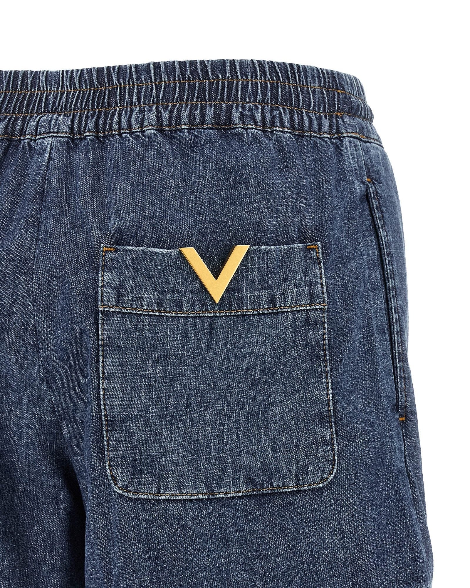 Valentino Garavani Vgold Shorts Glam Steals