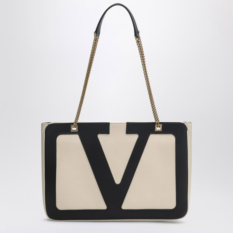 Valentino Garavani Viva Superstar Butter/black Medium Bag Glam Steals
