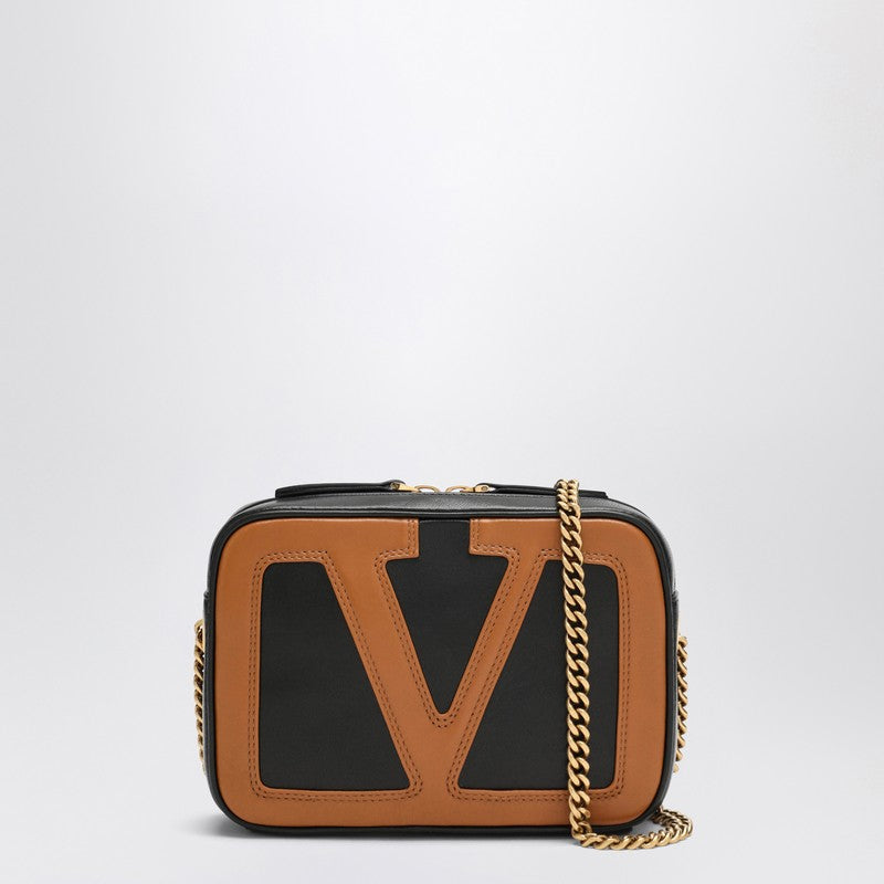 Valentino Garavani Viva Superstar Chain Belt Bag Black/spice Glam Steals
