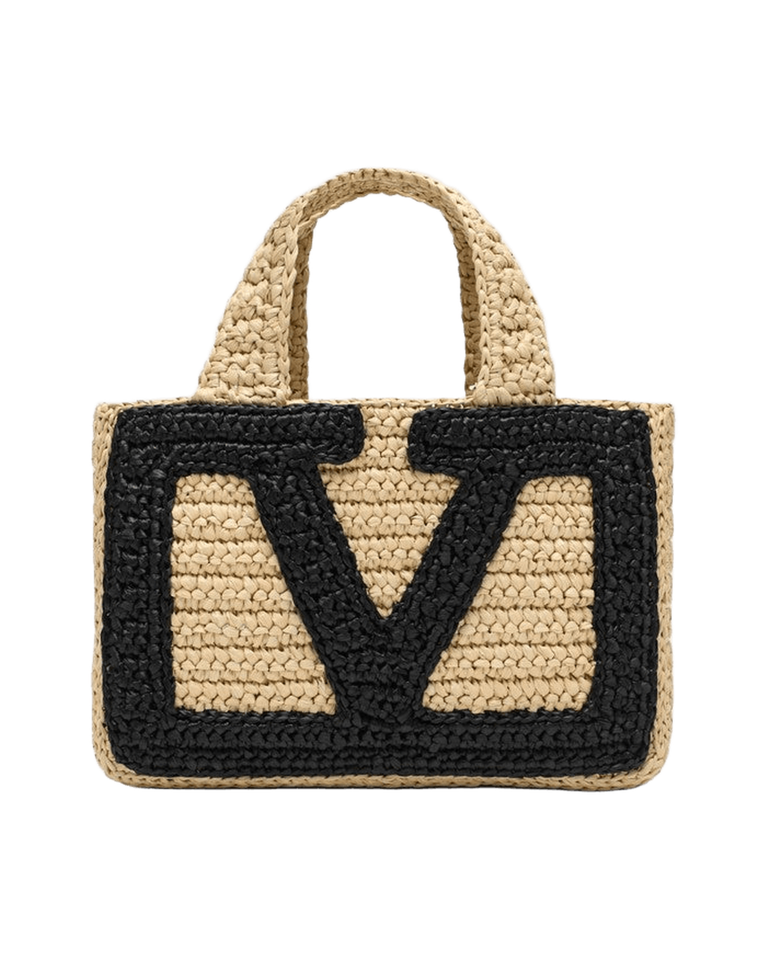 Valentino Garavani Viva Superstar Crochet Small Natural Bag Glam Steals