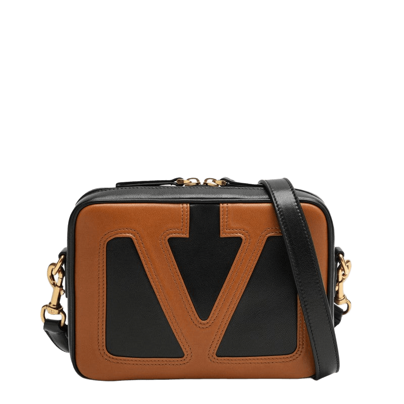 Valentino Garavani Viva Superstar Crossbody Bag Black/spice Glam Steals