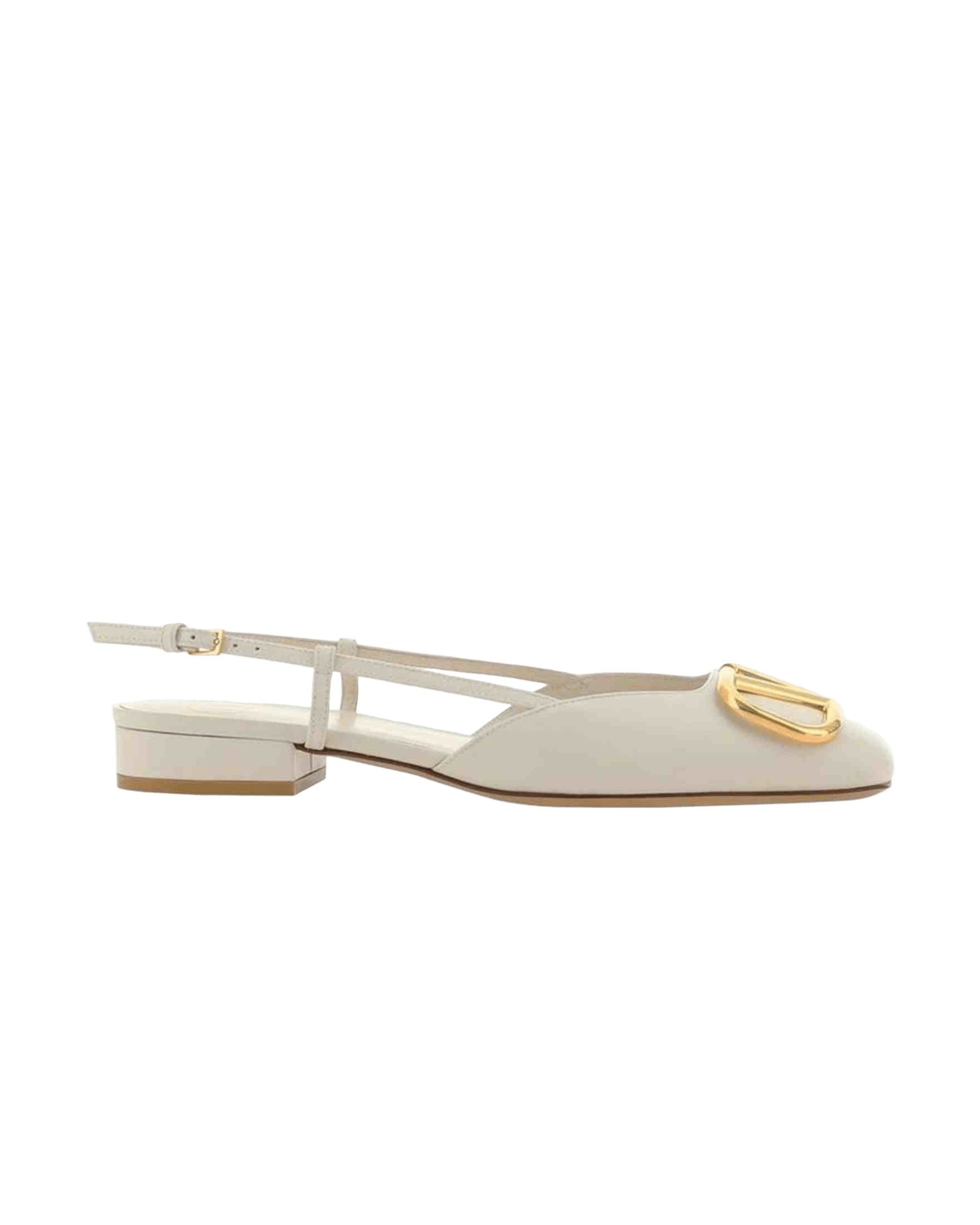 Valentino Garavani Vlogo Ballerina Flats Glam Steals