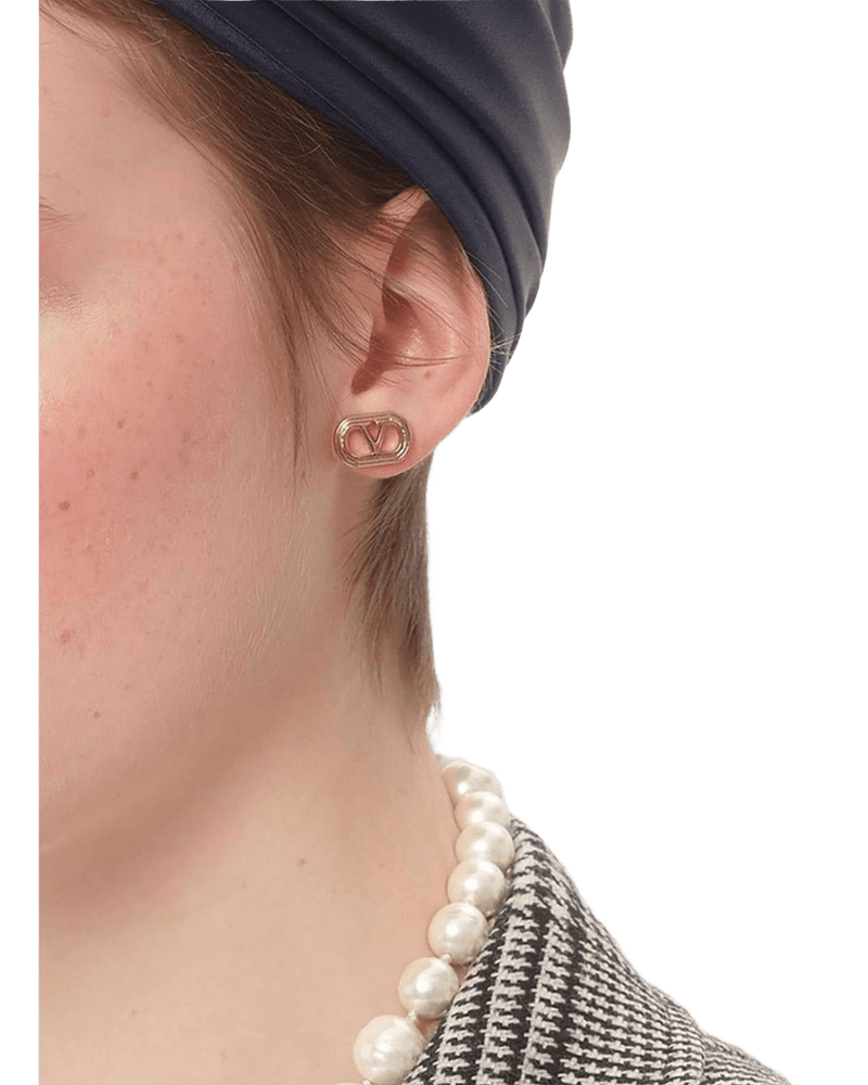Valentino Garavani Vlogo Earrings Glam Steals