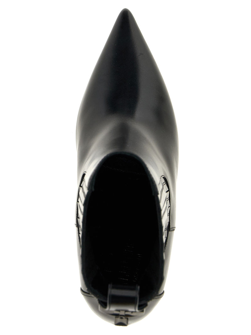 Valentino Garavani Vlogo Lockette Ankle Boots Glam Steals