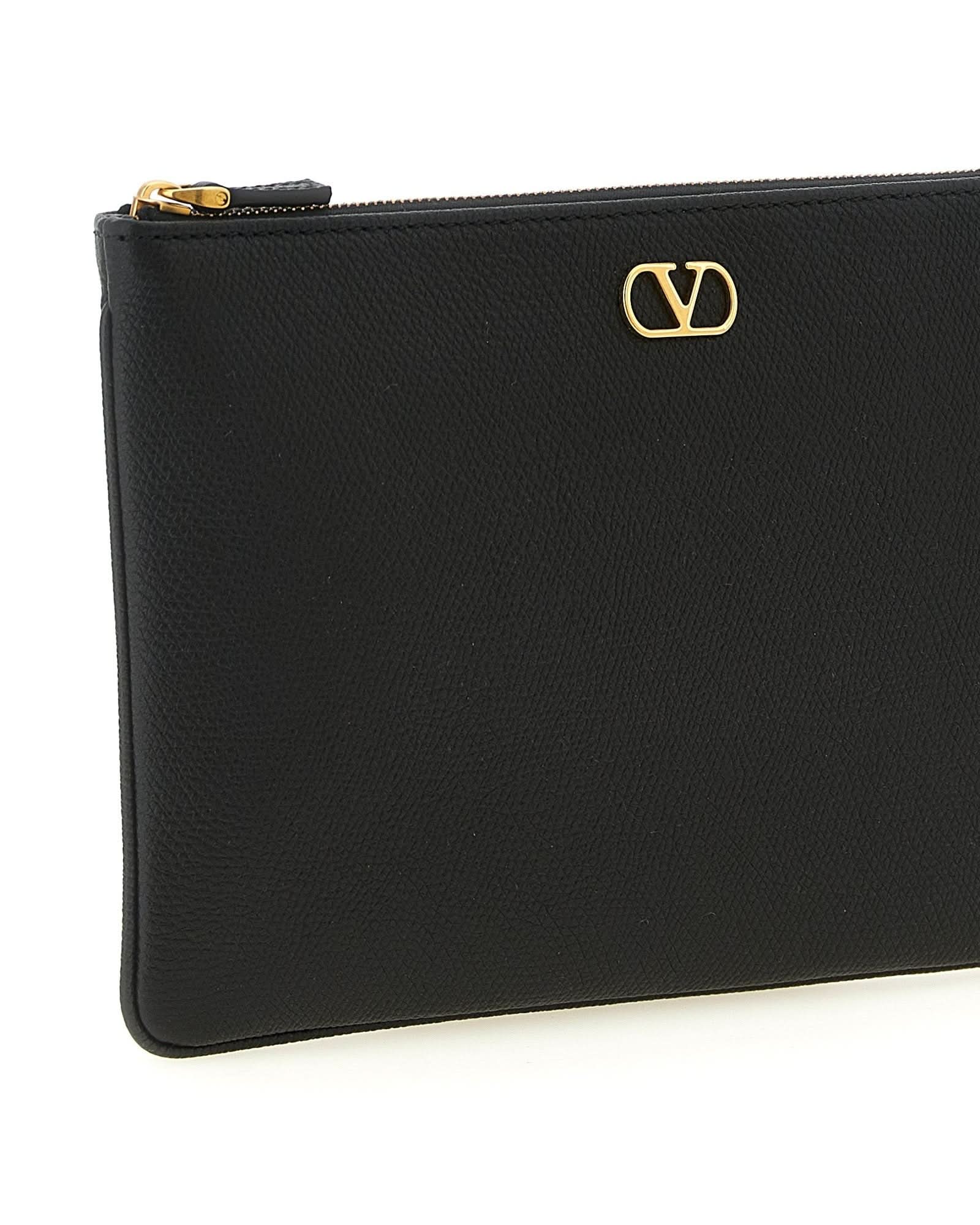 Valentino Garavani Vlogo Medium Clutch Bag Glam Steals