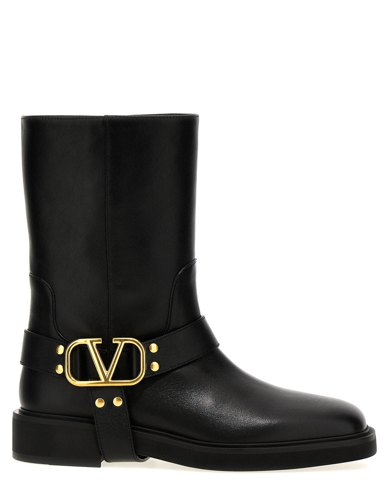 Valentino Garavani Vlogo Signature Ankle Boots Glam Steals