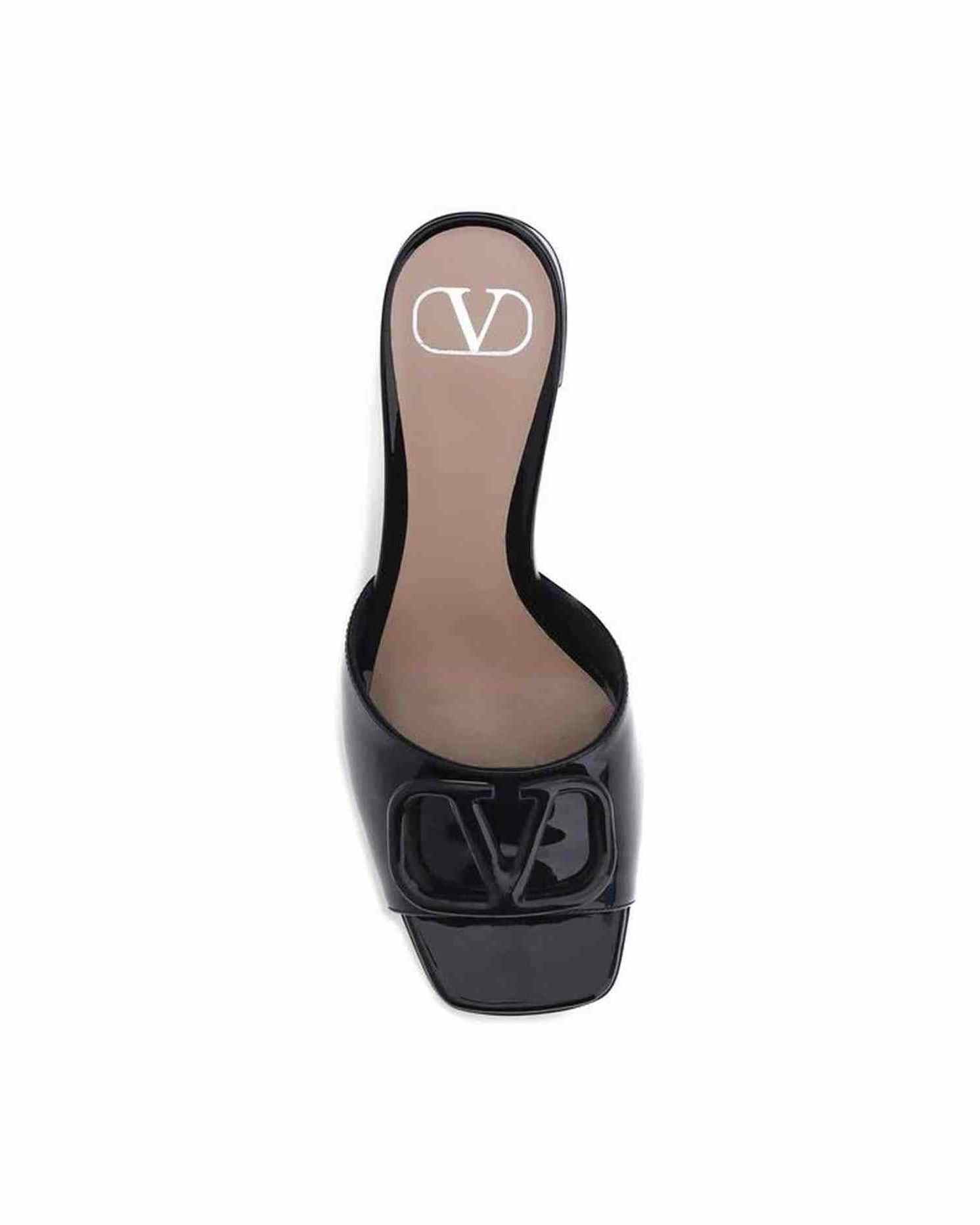 Valentino Garavani Vlogo Slide Sandals Glam Steals