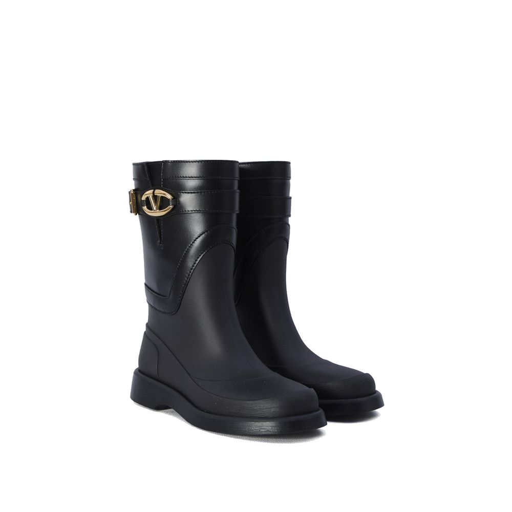 Valentino Garavani Vlogo The Bold Edition Rain Boots Glam Steals