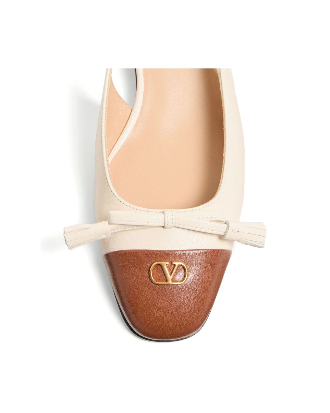 Valentino Garavani White Flat Shoes Glam Steals