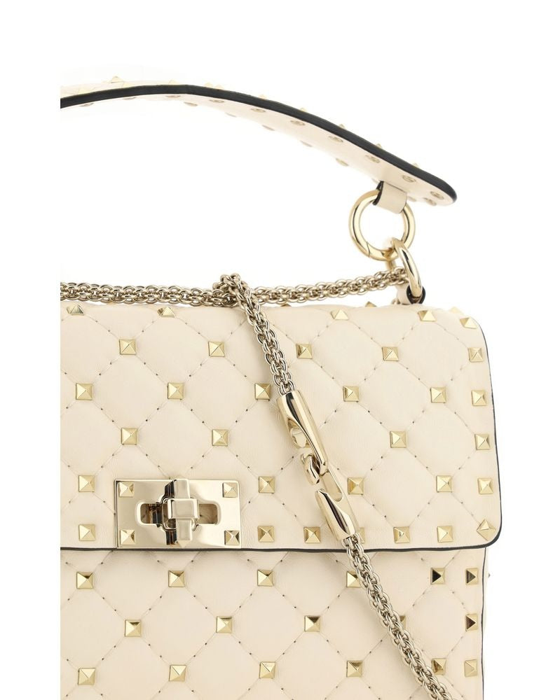 Valentino Garavani White Lamb Ovis Aries Shoulder Bag Glam Steals