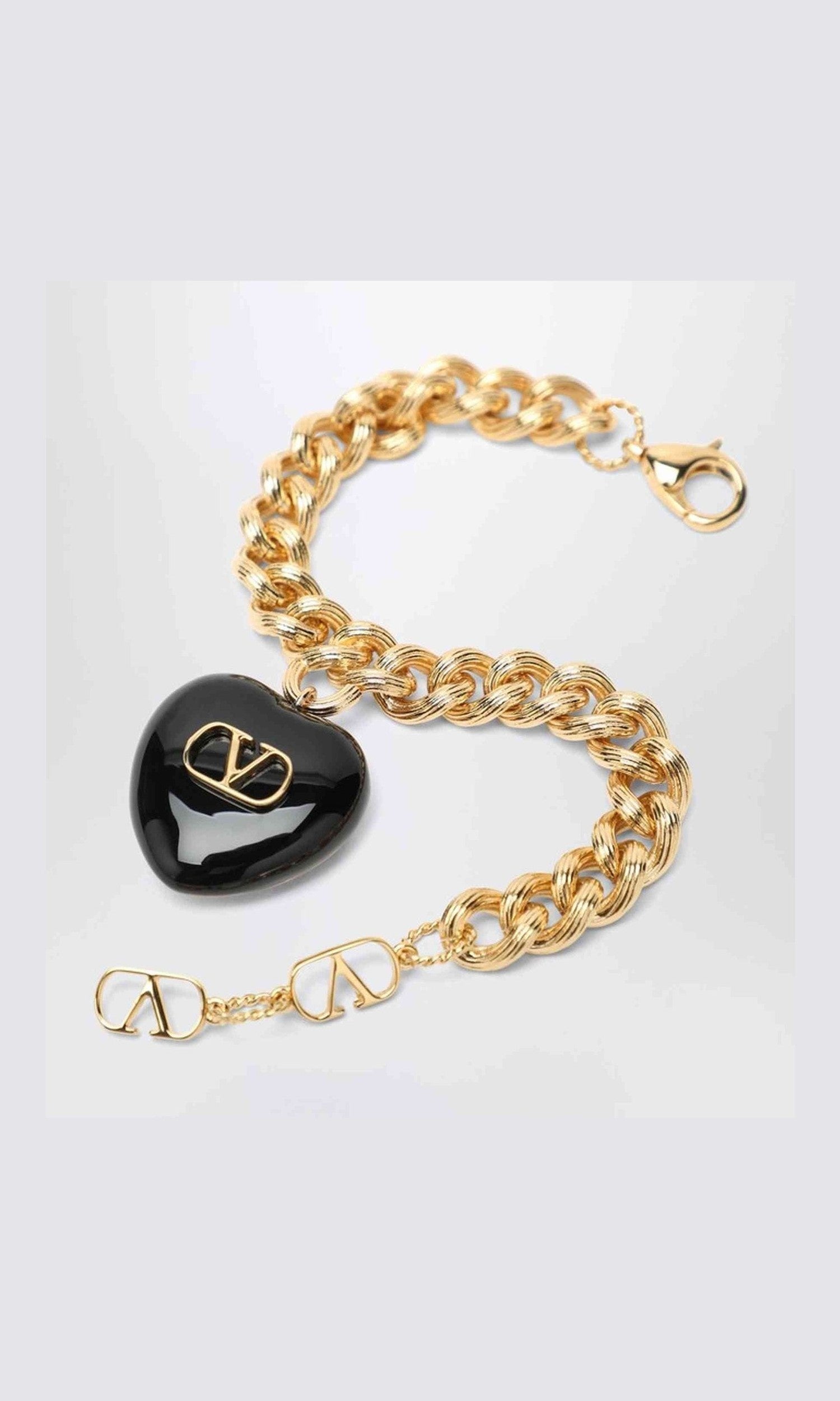 Valentino Gold Garavani Coer Royal Bracelet Coloured in Metal Glam Steals