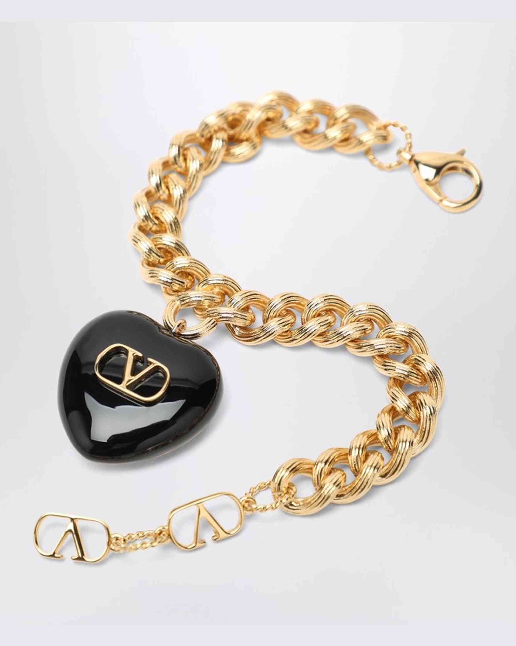 Valentino Gold Garavani Coer Royal Bracelet Coloured in Metal Glam Steals