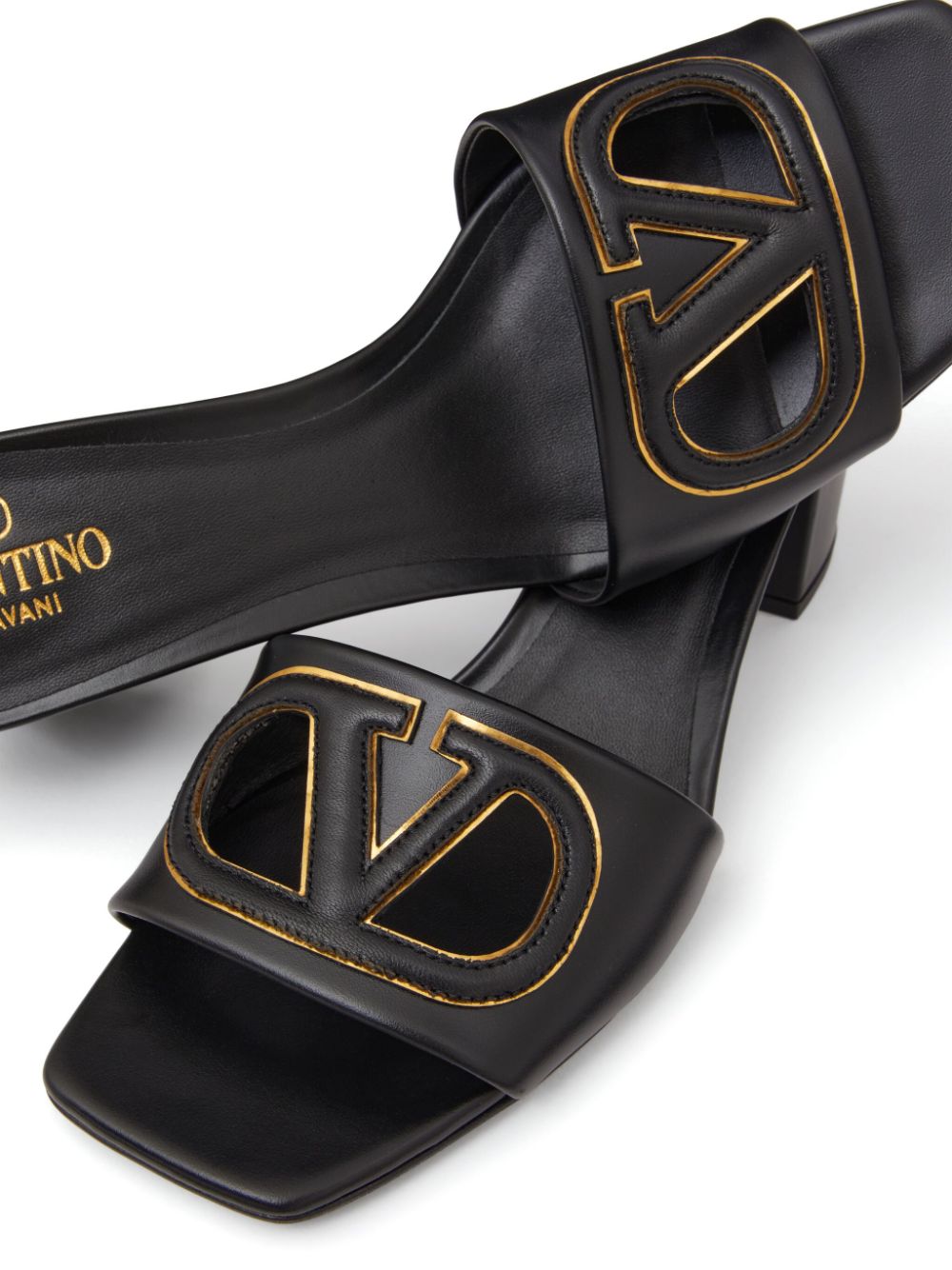 Valentino Leather Garavani 60mm Vlogo Signature Sandals Glam Steals