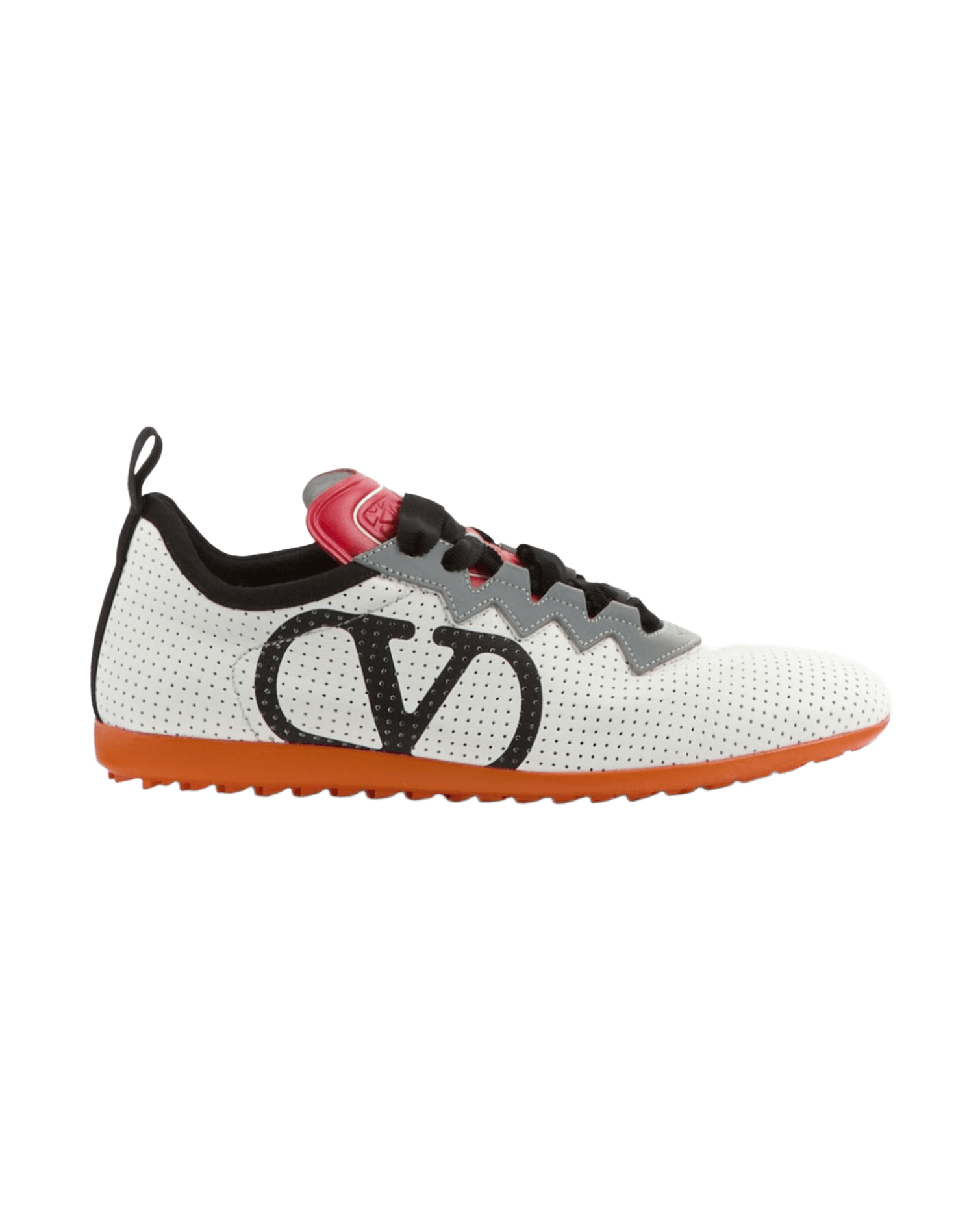 Valentino Leather Garavani Chromathon Sneaker In Perforated Nappa Glam Steals