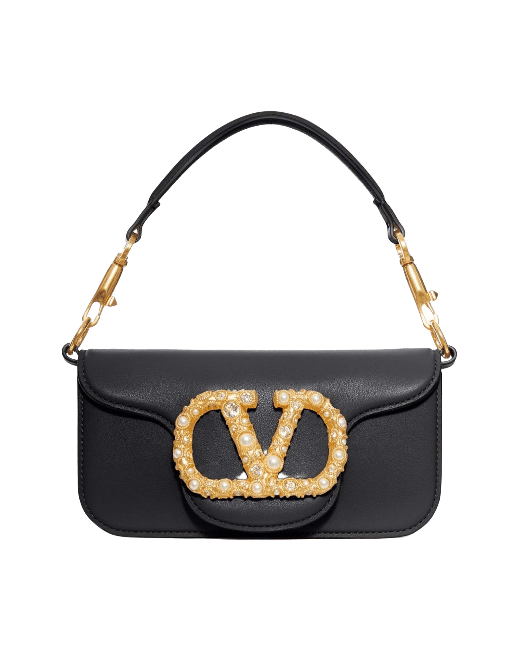 Valentino Leather Garavani Locò Small Shoulder Bag Glam Steals
