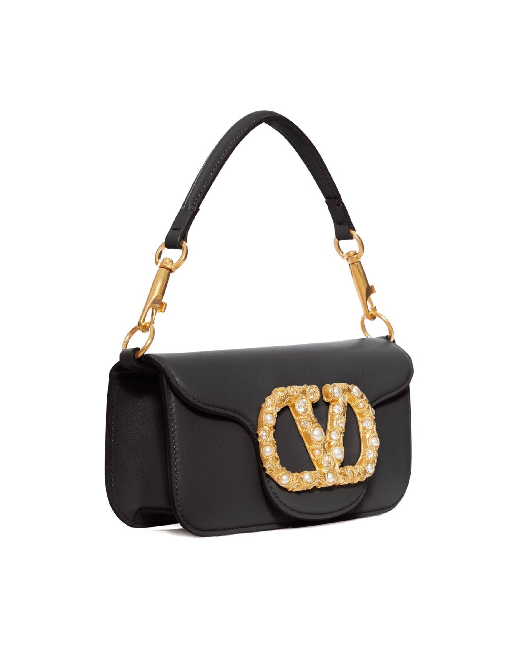 Valentino Leather Garavani Locò Small Shoulder Bag Glam Steals