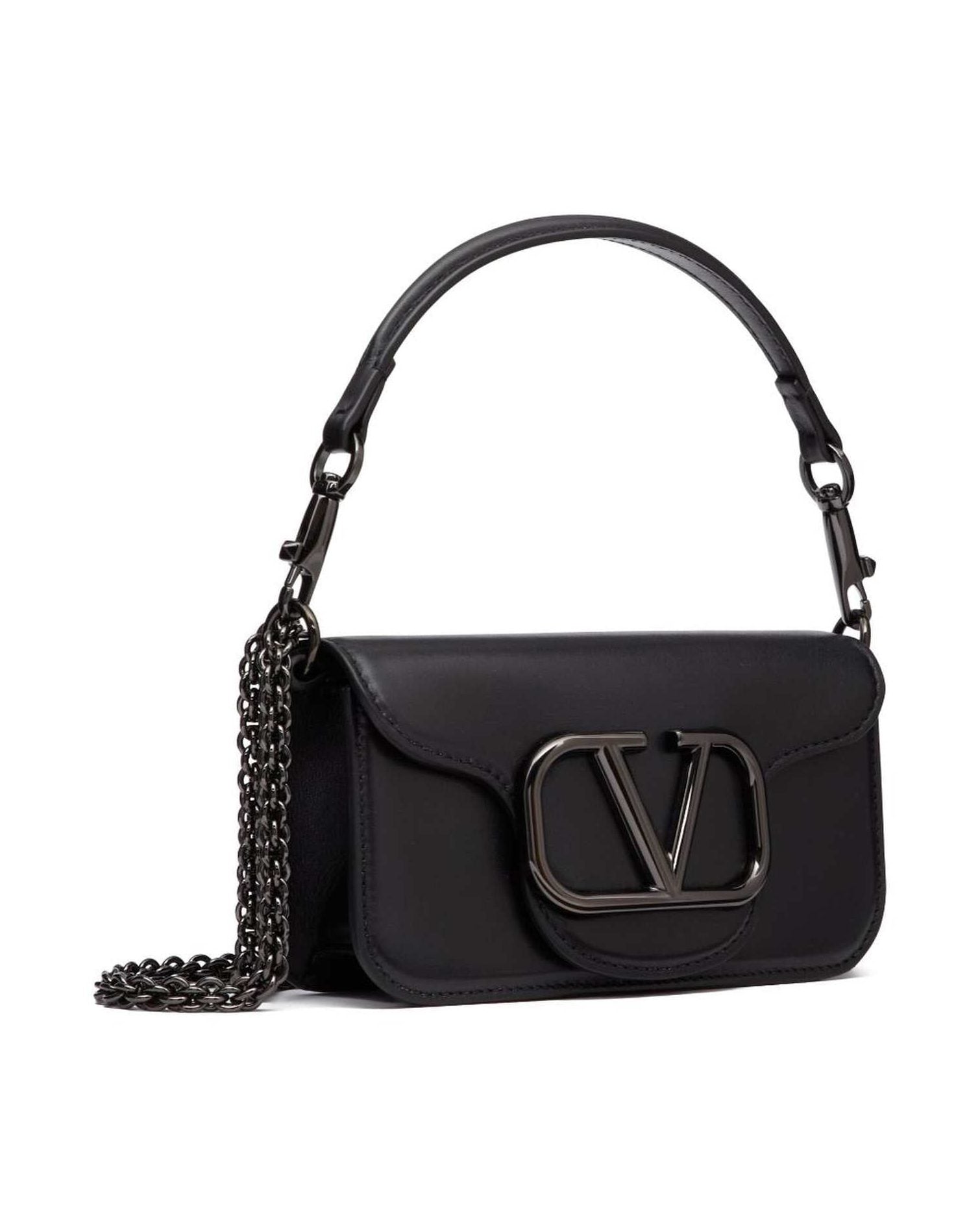 Valentino Leather Garavani Locò Small Shoulder Bag Glam Steals