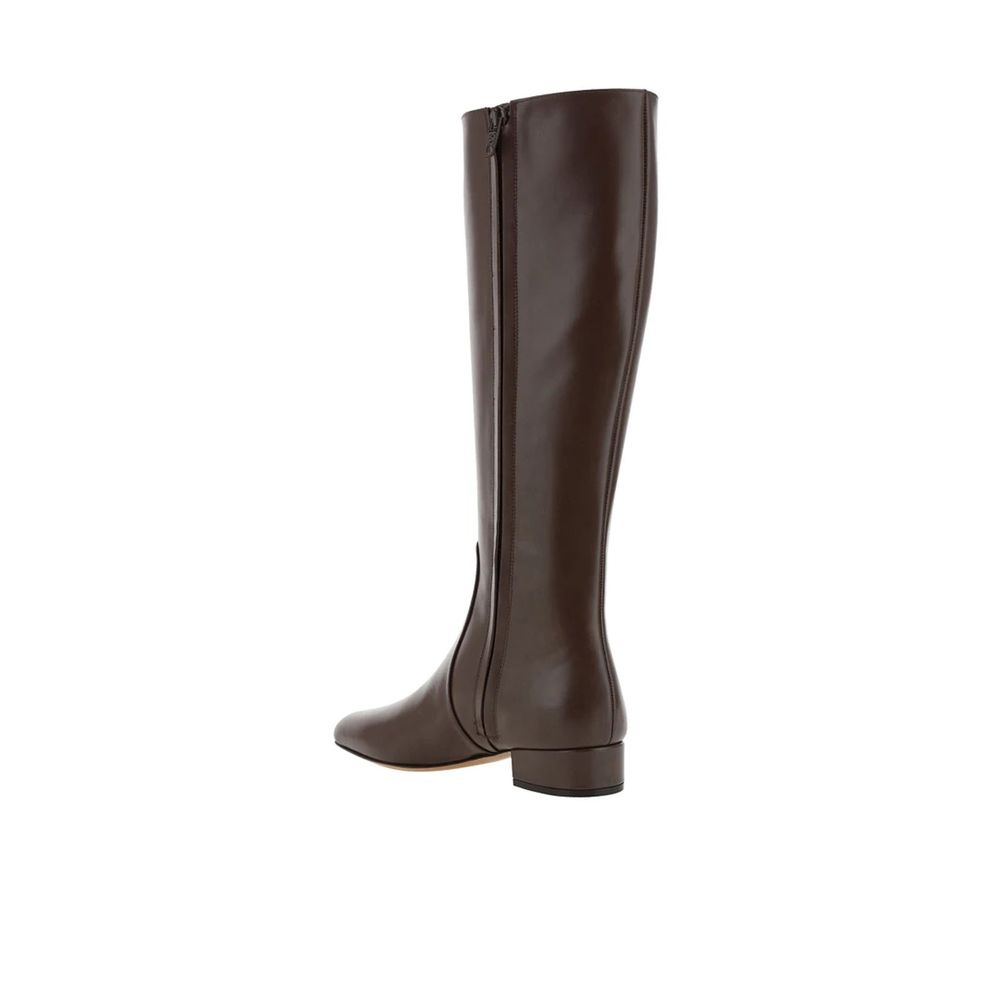 Valentino Leather Garavani Logo Boots Glam Steals