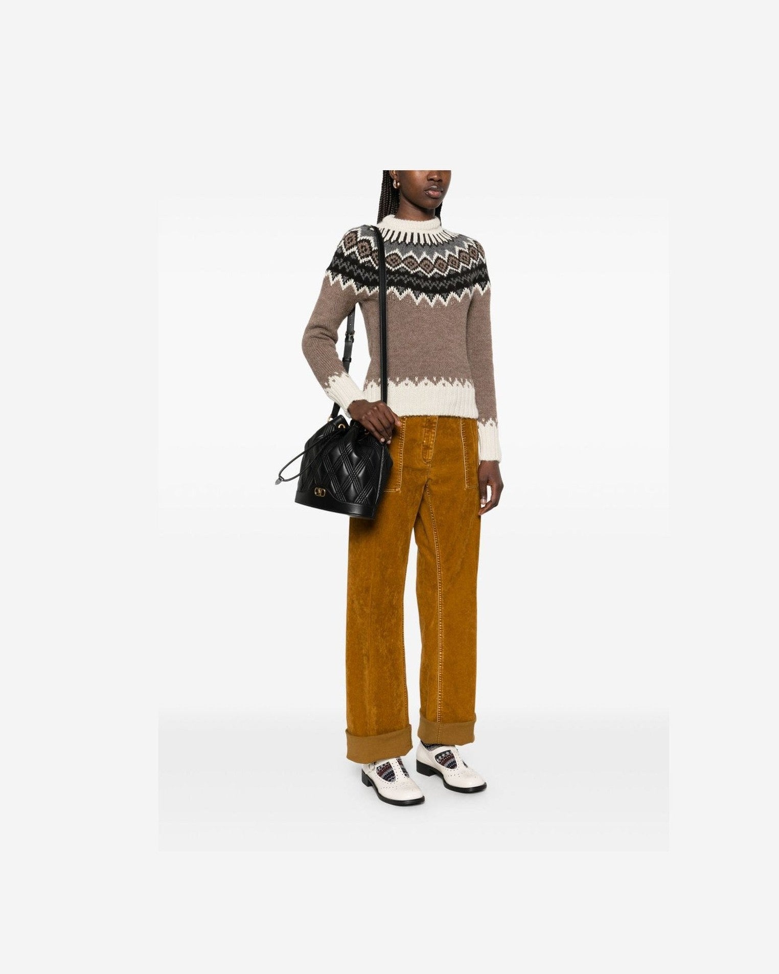 Valentino Leather Garavani Quiltie 67 Bucket Bag Glam Steals