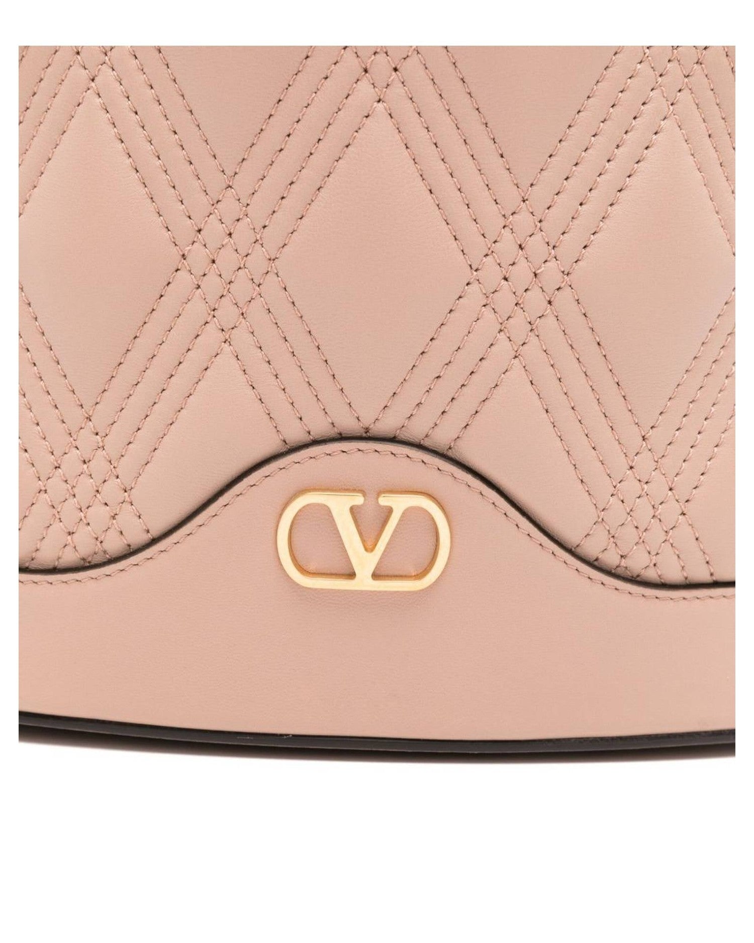 Valentino Leather Garavani Quiltie 67 Bucket Bag Glam Steals